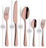 Kuppels Home DELIA Besteckset 30-teilig PVD rosé hochglanzpoliert Bild 4
