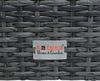 Polyrattan Loungesessel Gartensessel Rattan Sessel Gartenstuhl Anthrazit-Grau Bild 4