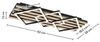 Novel 'FLORIDA' LED-Deckenleuchte, Holz braungrau, 29 x 6 x 63 cm, warmweiß 30 W Bild 3