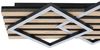 Novel 'FLORIDA' LED-Deckenleuchte, Holz braungrau, 29 x 6 x 63 cm, warmweiß 30 W Bild 5