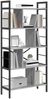 vidaXL Bücherregal Graues Sonoma 75 x 30 x 156 cm Holzwerkstoff 883961 Bild 3