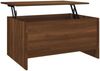 vidaXL Couchtisch Braun Eichen-Optik 80x55,5x41,5 cm Holzwerkstoff 819271 Bild 2
