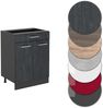Küchenunterschrank R-Line Schwarz Beton 60 cm AP Anthrazit Vicco Bild 5