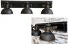 Chic Antique Factory Lampe mit 3 Leuchten Deckenlampe Lampe Metall 85cm 71044424 Bild 1