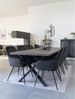 Spiegel >Trapani< in Schwarz, Stahl, Glas - 35x60x2cm (BxHxT) Bild 3