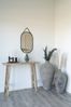 Spiegel >Trapani< in Schwarz, Stahl, Glas - 35x60x2cm (BxHxT) Bild 4