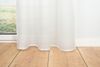 Schlaufenschal Dot Gardinen Blickdicht Vorhang Schlafzimmer 1er Set - Weiß - 135x245 cm Bild 5