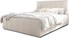 AX LIVING Levente Bett mit Bettkasten 180x200 Beige Boxbett Stauraum Bild 2