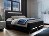 Boxspringbett Saziro LED, Schwarz, 180x200 cm Bild 2