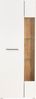 Vitrine San Remo / Salerno, Holzwerkstoff, Weiß, Holzfarben, 72 x 200 x 35 cm Bild 2