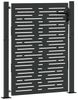 vidaXL Gartentor Schwarz 110 x 155 cm Pulverbeschichteter Stahl 42015901 Bild 4