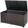 COSTWAY Auflagenbox 662L, wasserdicht, Rattan, mit Rollen, Gartenbox groß Bild 5