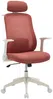 Vente-unique - ZYLIRO Office chair Stoff RotWeiß - B 63 cm x H 117 cm110 cm x L 64 cm Bild 4