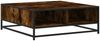 vidaXL Couchtisch Räuchereiche 80x80x30 cm Holzwerkstoff und Metall 848771 Bild 2