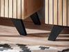 Kommode Liam in Hickory Jackson mit Streifen Aufdruck 160 cm Breit Bild 4