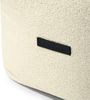 Sitzsack ‘Pouf Plus 70‘, Bezugstoff - Teddy, 100% Polyester, Cream, 45x60x70 cm cm. Bild 4