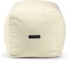 Sitzsack ‘Pouf Plus 70‘, Bezugstoff - Teddy, 100% Polyester, Cream, 45x60x70 cm cm. Bild 2