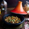 Le Creuset Gusseisen Tagine 31 cm meringue Bild 4