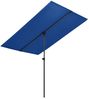 vidaXL Sonnenschirm mit Aluminium-Mast, 180x130 cm, Azurblau Bild 4