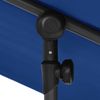 vidaXL Sonnenschirm mit Aluminium-Mast, 180x130 cm, Azurblau Bild 3