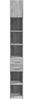 vidaXL Hochschrank Schmal Grau Sonoma 30x42,5x225 cm Holzwerkstoff 3281271 Bild 4