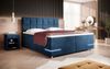 Boxspringbett Lea mit LED (Samt) 140x200 Blau H2 Bild 2