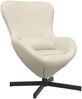 vidaXL Eiersessel Creme 63 x 73 x 90 cm Samt 42002765 Bild 2