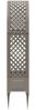 vidaXL Rosenbogen mit Spitzen Grau 97 x 43 x 218 cm PP 42041738 Bild 4