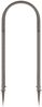 vidaXL Rosenbogen mit Spitzen Grau 97 x 43 x 218 cm PP 42041738 Bild 3