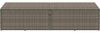 vidaXL Garten-Auflagenbox Grau 220x50x58 cm Poly Rattan 4104076 Bild 3