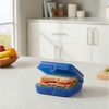 TUPPERWARE Lunchbox Sandwich-Box - Blau Bild 2