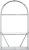 vidaXL Kaminholzunterstand Silbern 120x45x210 cm Verzinkter Stahl 364592 Bild 4