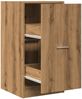 vidaXL Apothekerschrank Artisan-Eiche 40x41x77,5 cm Holzwerkstoff 855195 Bild 2