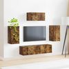 vidaXL TV-Schrankset 5 pcs Geräucherte Eiche Holzwerkstoff 3409074 Bild 4