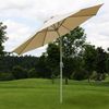 Mendler 'N19' Sonnenschirm, neigbar, Polyester / Aluminium, Creme, Ø 300 cm Bild 2