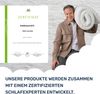 Dailydream Matratzen Topper | Memory Foam | Edition Pure, Model M | Zertifiziert & ergonomisch fr unbequeme Matratze, Boxspringbett & Gstebett | rutschfest mit Noppen Bild 4
