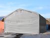 TOOLPORT Standsicheres Lagerzelt 6x6 m Weidezelt PVC Plane 850 N grau 100% Wasserdicht Bild 2