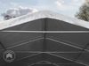 TOOLPORT Standsicheres Lagerzelt 6x6 m Weidezelt PVC Plane 850 N grau 100% Wasserdicht Bild 4