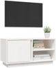 vidaXL TV-Schrank Weiß 80 x 35 x 40,5 cm Massivholz Kiefer [814465] Bild 4
