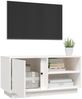 vidaXL TV-Schrank Weiß 80 x 35 x 40,5 cm Massivholz Kiefer [814465] Bild 5