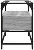 vidaXL TV-Schrank mit Glasplatte Grau Sonoma 60x35x51 cm Holzwerkstoff 846057 Bild 5