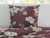 Irisette Eos Mako-Satin Bettwäsche 135x200 Pfingstrosen Blüten weinrot 8287-60 Bild 3