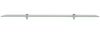 vidaXL Schwebendes Regal Glas 100x20 cm 8 mm [243801] Bild 2