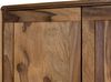 Kleiderschrank Sheesham 90x45x180 natur sandgestrahlt lackiert MALMÖ 2 #200 Bild 3