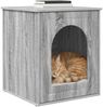 vidaXL Katzenhaus Graues Sonoma 53 x 52 x 62 cm Holzwerkstoff 8000713 Bild 3