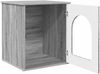 vidaXL Katzenhaus Graues Sonoma 53 x 52 x 62 cm Holzwerkstoff 8000713 Bild 5