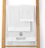Blumtal Premium Frottier Handtücher Set mit Aufhängschlaufen - Baumwolle Oeko-TEX Zertifiziert, weich, saugstark - 2X Badetuch (70x140 cm), 2X Handtuch (50x100 cm), Weiß Bild 4