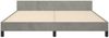 vidaXL Bettgestell ohne Matratze Hellgrau 160x200 cm Samt 347579 Bild 5