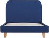 vidaXL Bettgestell Blau Stoff 90x200 cm [280876] Bild 3
