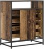 vidaXL Schubladenschrank 4-Schublade Altholz 70 x 41 x 83,5 cm 8010312 Bild 4